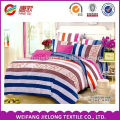 WEIFANG supplier polyester printed disperse bed sheet in bedding set